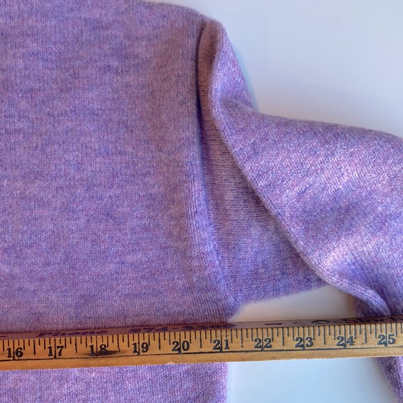Skies Are Blue New! mock neck sweater in “heathered”Lavender 🧵🪡 - Picture 10 of 11